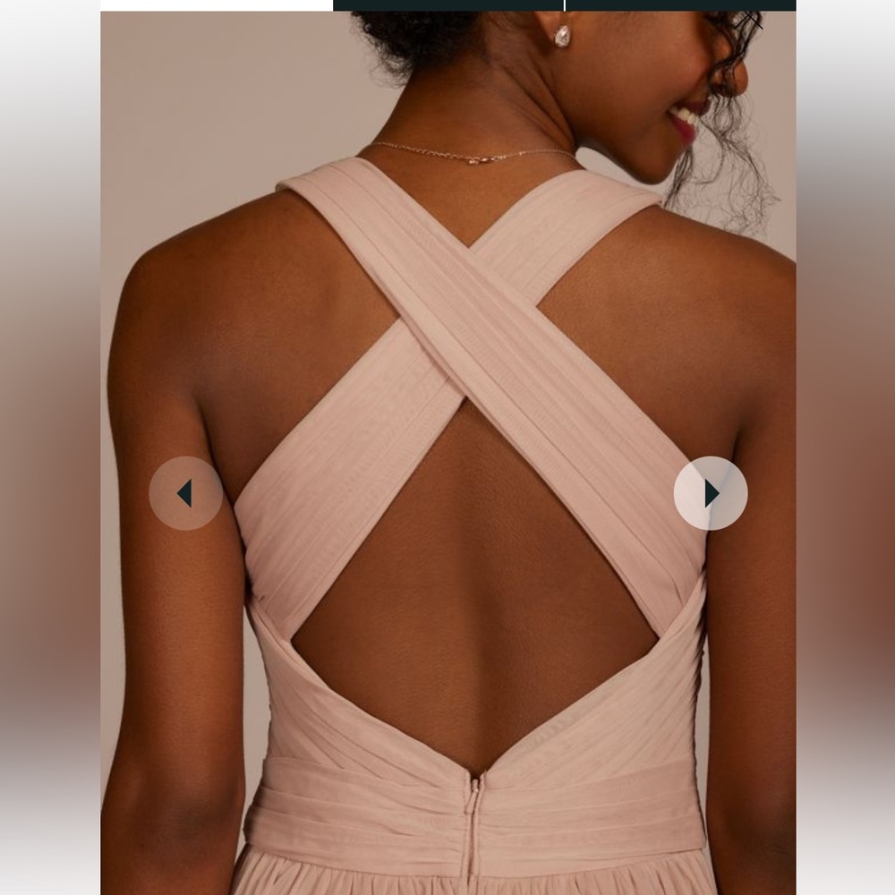 Celebrate Db Studio / David’s Bridal Mesh Halter … - image 3